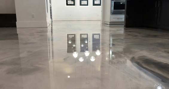 metallic epoxy floor coating